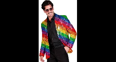 Paillettencolbert regenboog