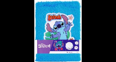 Stitch Pluche Notitieboek Lichtblauw