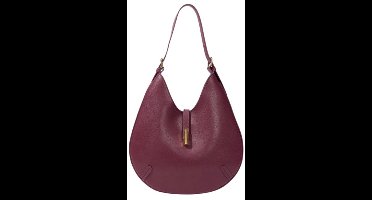 S&E Exquise Suède Schoudertas Dames – Elegant voor Herfst & Winter – Ideaal voor Werk en Reizen - Bordeaux