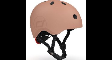 Scoot and Ride - kinderhelm - maat S/M - Mocha - verstelbaar - 51-55 cm