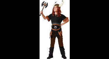 Atosa Vikingkleding Voor Kinderen Bruin 7-9 Years