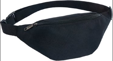 New Age Devi - Heuptasje - buideltasje 28 cm - Zwart - Festivaltasje outdoor - Fannypack