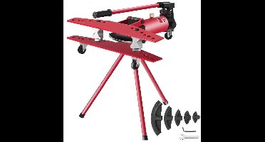 Hydraulische Buizenbuiger – Buizenbuigmachine – Buisvormer – Bogenmaker – Buigapparaat – Buigradius Tot 90 Graden – Verstelbare Buisdiameters 22-60 Mm