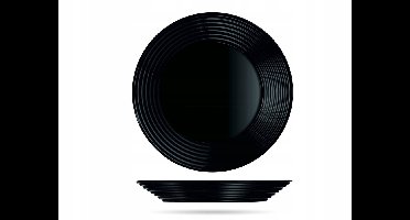 Luminarc Harena Diepbord Zwart 24cm - Gehard Glas