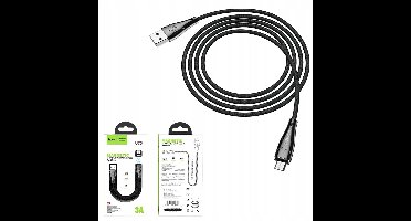 Magnetische Micro USB Kabel 1.2M 3A Quick Charge 3.0 Nylon Oplossing