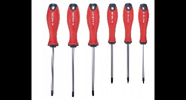 Magnetische Schroevendraaierset - 6 Delen - Chroom-Vanadium Staal