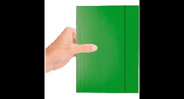 Esselte A4 Kartonnen Kaart met Elastiek - Groen