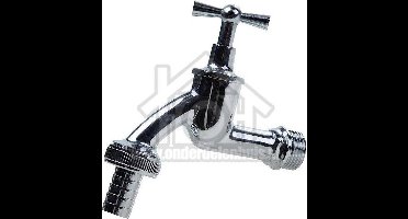 Universeel Kraan slang wartelkraan metaal Buitenkraan 534600