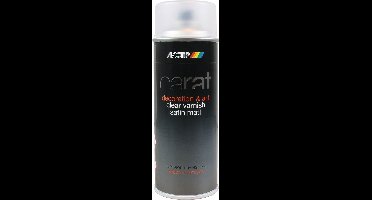 Motip Carat Deco Blanke Lak - zijdeglans acryl spuitbus - 400ml