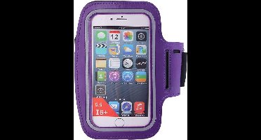 Hardloop Armband Telefoon | Geschikt voor Oppo A72| Hardloop Armband | Sport Hardloopband | Hardloop Telefoonhouder | Paars