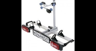 MovaNext Lux - Fietsendrager - 2 Fietsen - Trekhaak -- 13 Polig -- Opklapbaar