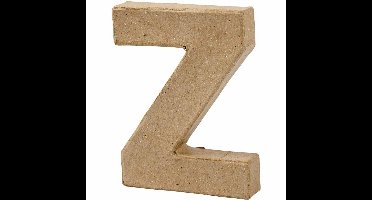 Letter, Z, H: 10 cm, B: 7,5 cm, dikte 1,7 cm, 1 stuk