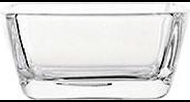 Montana Schaal Carre 6,5 X 3 Cm Glas Transparant