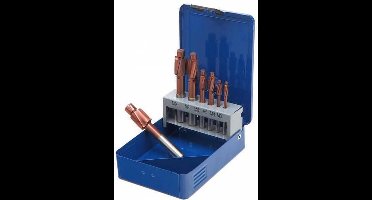 HBM 7 Delige HSS - 5% Cobalt Inbus Verzinkfrezenset