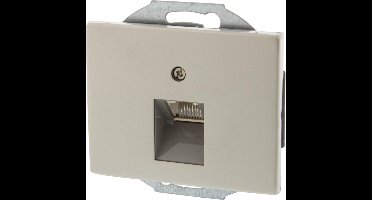 Berker K5 Telefoon/Data Wandcontactdoos - Inbouw - Cat3 - 1 x 8-polig - RVS