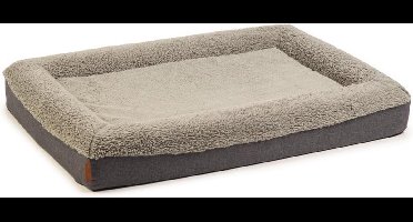 Beeztees Yura - Orthopedisch Hondenkussen - Grijs - 100x70x15cm