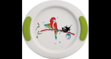 Kinderbord Papegaai - Groen