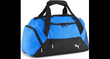 PUMA teamGOAL Teambag S Unisex Sporttas - Electric Blue Lemonade-Puma Black