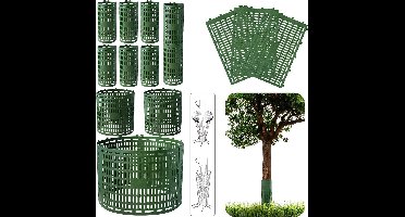 Inovra ® Beschermende Boomhoezen Set van 20 Stuks met Ventilatiegaten voor Bomen en Planten