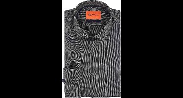 Suitable Overhemd Roy Oxford Antraciet - Maat 39 - Heren - Overhemden Formeel