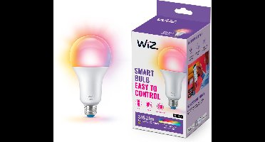 WiZ Lamp - Gekleurd en Wit Licht - Slimme LED Verlichting - E27 fitting - 150W - Mat - Wi-Fi