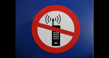 Bord Rond 23,6 Pvc Telefoneren Verboden