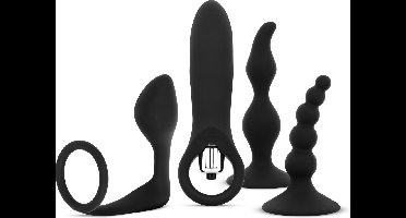 Easytoys - Anale Speelgoed Set 4-delig - Zwart