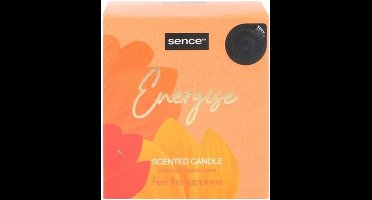 Sence of Wellness Geurkaars Energise Met Frisse Bloemengeur 125g
