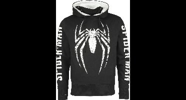 Spider-Man Game Logo Heren Trui met capuchon - zwart/grijs - L