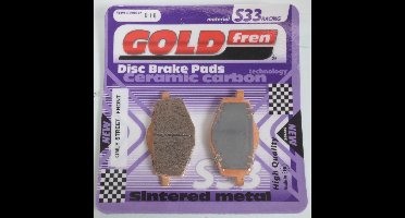 Plaquette de frein Gold Fren pour Moto Yamaha 125 DTRE 2004 AVG/ARD Neuf