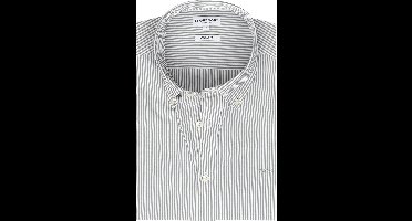 McGregor Overhemd Poplin Streep Sage Groen - Maat XXL - Heren - Overhemden Casual