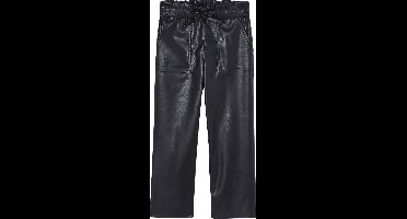 Vertbaudet Paperbag broek met leereffect