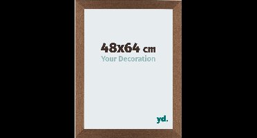 Your Decoration - Fotolijst 48x64 cm - MDF - Koper Decor - Mura