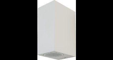 V-TAC VT-7652SQ Wandlamp Buiten - Wandbevestigingen - GU10 Houder - IP44 - Wit