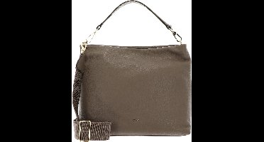 abro Leren Schoudertas Leather Dalia Hobo Bag Kaia Tope Taupe