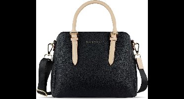 bugatti Handtas Schoudertas Ella Bowling Bag Black Zwart