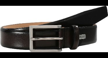 LLOYD Leren Riem Leather Belt W80 Dark Brown Bruine