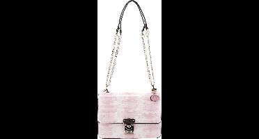 GUESS Schoudertas Eliette Logo Convertible Xbody Flap Pink Roze