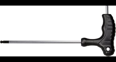 SW-Stahl 31650L-10 T-greep-hoekschroevendraaier I met binnenzeskantprofiel en kogelkop I 1 mm x 200 mm I schroevendraaiergereedschap