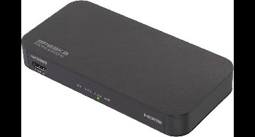 SpeaKa Professional TV, receiver, Audio Extractor SP-HDA-502 [HDMI - HDMI] 3840 x 2160 Pixel eARC, S/PDIF + analoge uit
