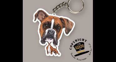 Sleutelhanger Hond Boxer