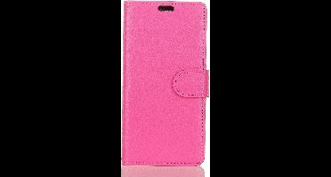 Shop4 - Sony Xperia XA2 Ultra Hoesje - Wallet Case Lychee Roze
