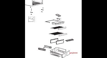Dometic Handgreep Vershouder Schuif RML 9435
