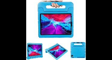 ipad pro 11 inch hoes kinderen Blauw - iPad 2022 kinderen Hoes - ipad 4th/3rd/2nd/1st generatie hoesjes Kidsproof Backcover met handvat - Ntech