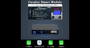 Draadloze CarPlay Adapter Box – Android Auto Converter – Smartphone Integratie Module – WiFi Multimedia Interface – 5,8-6,3 Inch Compatibel – Automatische Verbinding – MirrorLink Achteruitrijcamera Ondersteuning