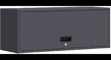 vidaXL - Antraciet - Poedergecoat - staal