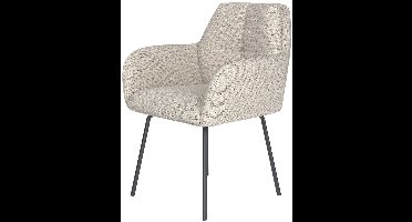 Puur - Dannie eetkamerstoel metaal - off-white