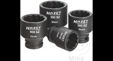 Hazet - Krachtdoppenset 1/2 " 4-delig