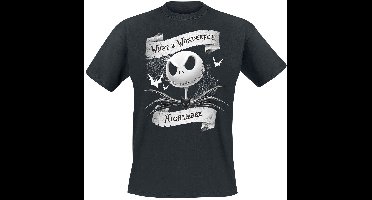 The Nightmare Before Christmas What A Wonderful Nightmare Heren T-shirt - zwart - XL