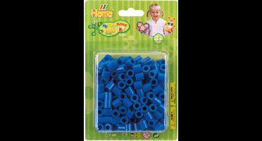 Hama strijkkralen maxi blauw - creatieve knutselset 250 stuks.